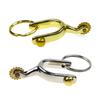 Schlüsselanhänger mit Sporen aus Legierung, Reitzubehör, Unisex-Geldbörsenanhänger, modischer Taschenanhänger, Metall-Schlüsselring für Taschen und Geschenke
