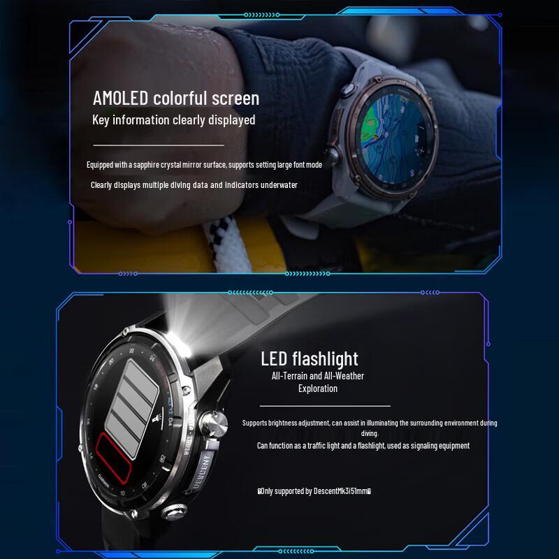 Garmin Descent Mk3i Diving Computer Watch (CN version)