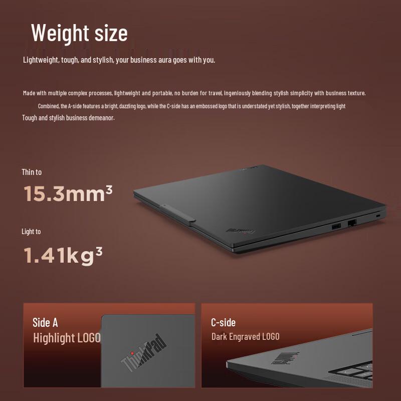 Lenovo ThinkPad E14 AI PC Laptop (CN version)
