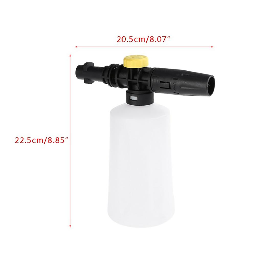 750ML Car Foam Washer Car Washing Kit Car Washing Foam Spray White Different Spray Mode for Karcher K2-K7 for Karcher K Series