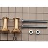 Adler's Nest Metal Decorative Legs for Ship Models.M Set