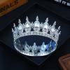 Elegant Bridal Tiara Sparkling Crystal Headpieces Rhinestone Wedding Crown  Pageant Competition