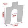 Stainless Steel U-shaped Adjustment Shim for Bearings