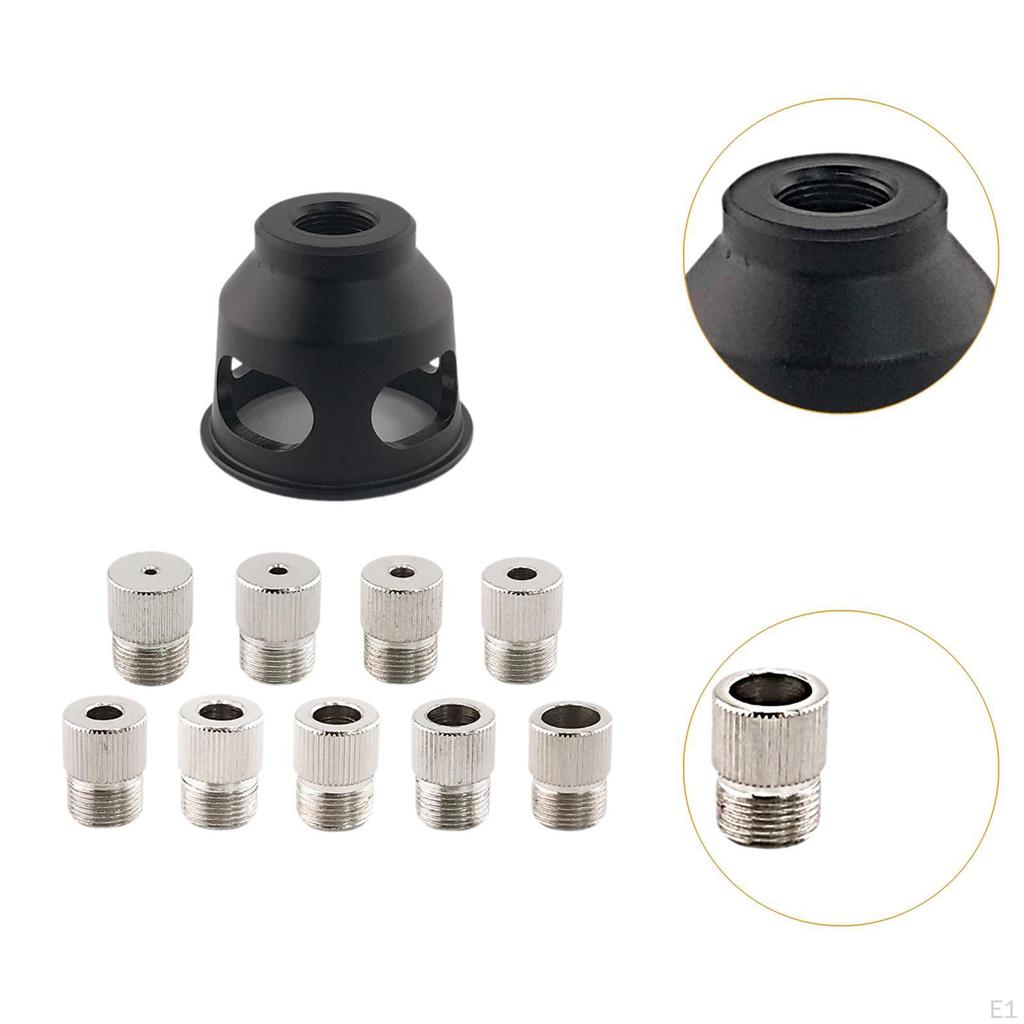 Bohrlehre Selbstzentrierendes Bohrführungs-Set Vertikaler Locher Taschenvorrichtung Edelstahl mit