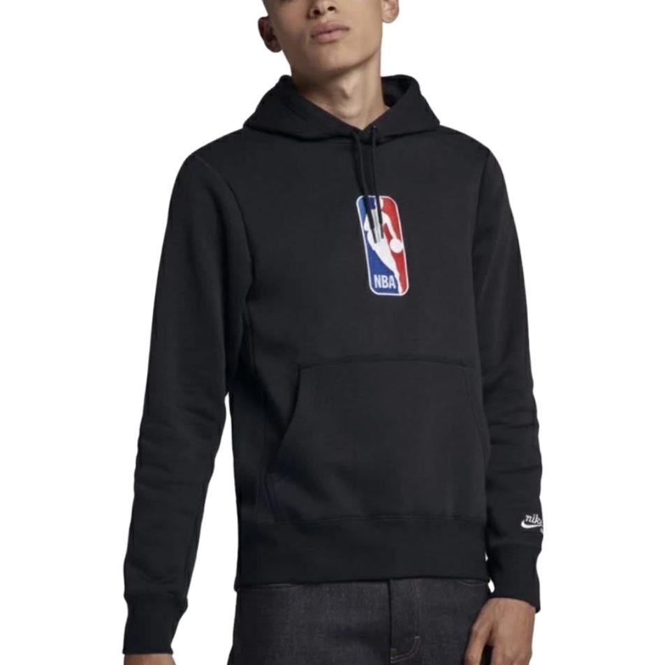 Nike Sweatshirts Men's Black Hooded Moderate Regular 938413-010