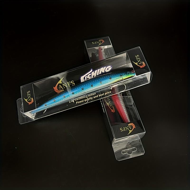 1pc Big Bionic Minnow Lure Artificial Bait 180mm/24g Half Water Fishing Lure Fishing Tackle  - Perfect for Catching Big Fish