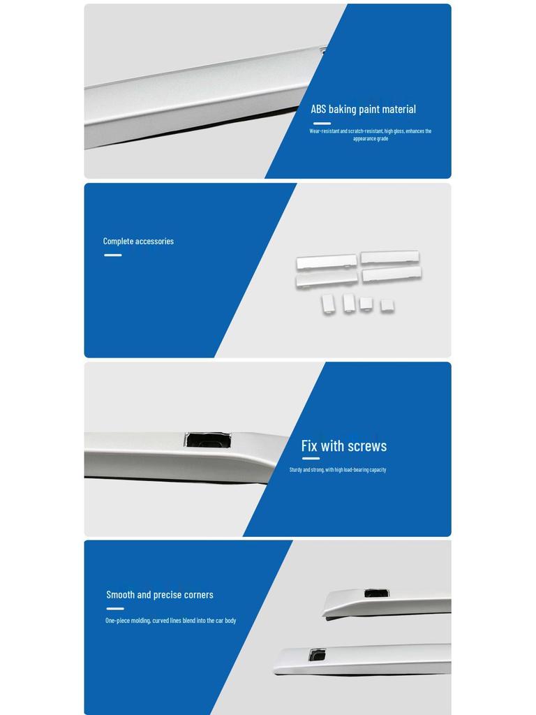 2012-2016 CRV Kunststoff-Dachgepäckträger mit anschraubbaren Gepäckträgerhalterungen