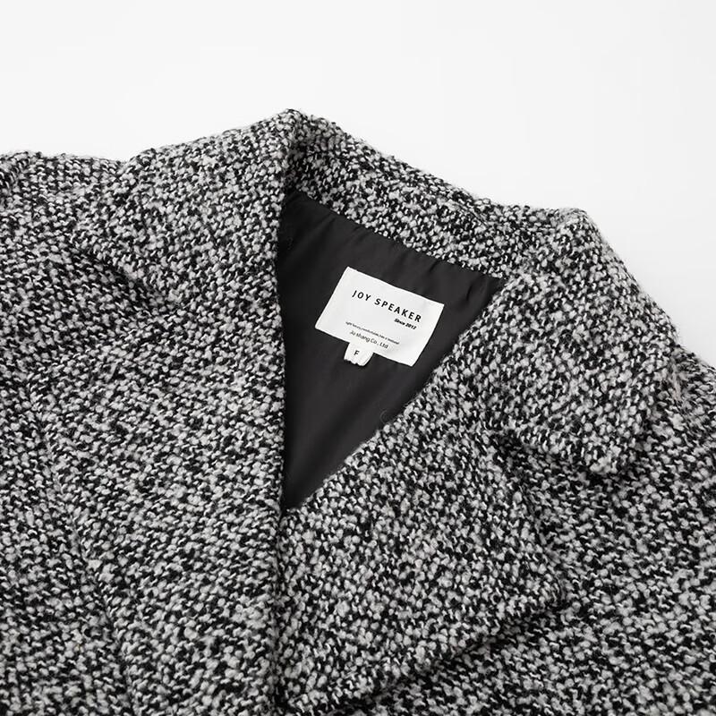 Women's Winter Tweed Short Blazer