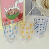 Transparent Clear Glass Cup Heat-resistant Water Glasses Drinkware Wine Cup  Office