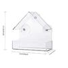 House Transparent Window Wild Bird Feeder Outdoor Removable Suction Cups Sliding Automatic Birds Feed Tray for Garden Patio Yard