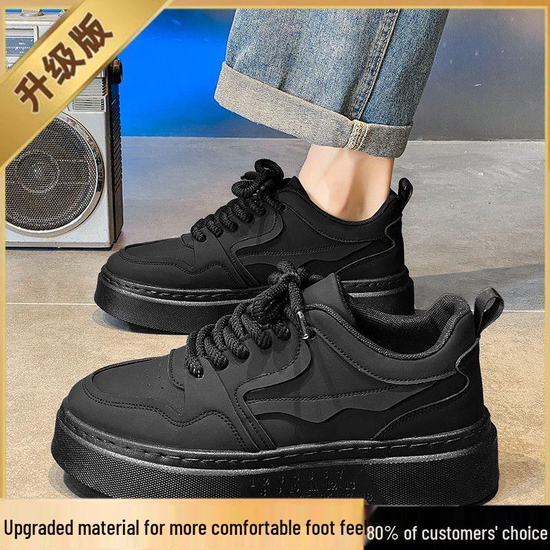 

Весенние мужские модные дышащие кроссовки - Универсальные повседневные кеды на толстой подошве для скейтбординга 39