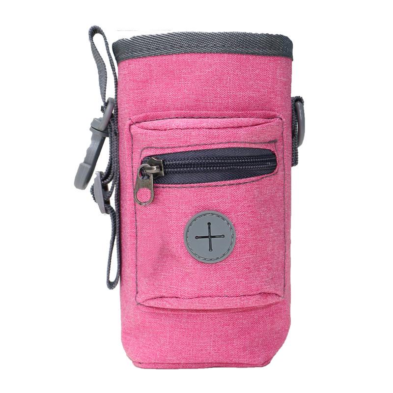 

2020 Multi-functional Dog Training & Walking Bag коралові рожевого кольору