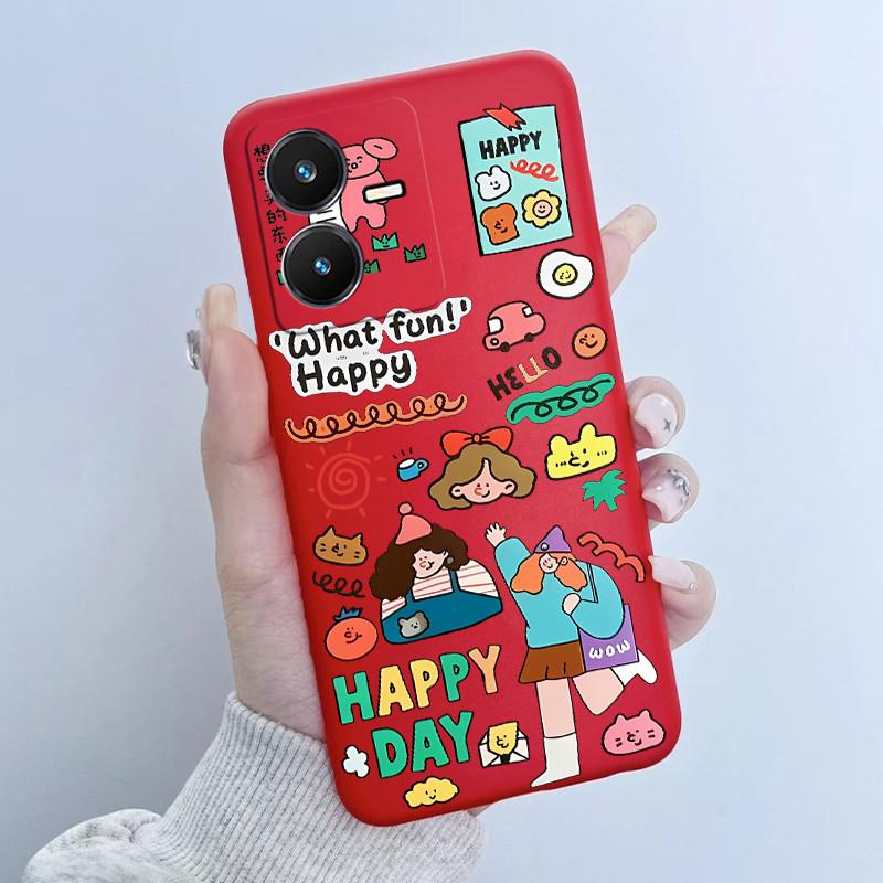 Case For Vivo Y22 Y22s Y35 Cute Astronaut Panda Soft TPU Silicone Phone Cover For vivoY22s Y 22s V2206 V2207 Y 35 V2205 Coque