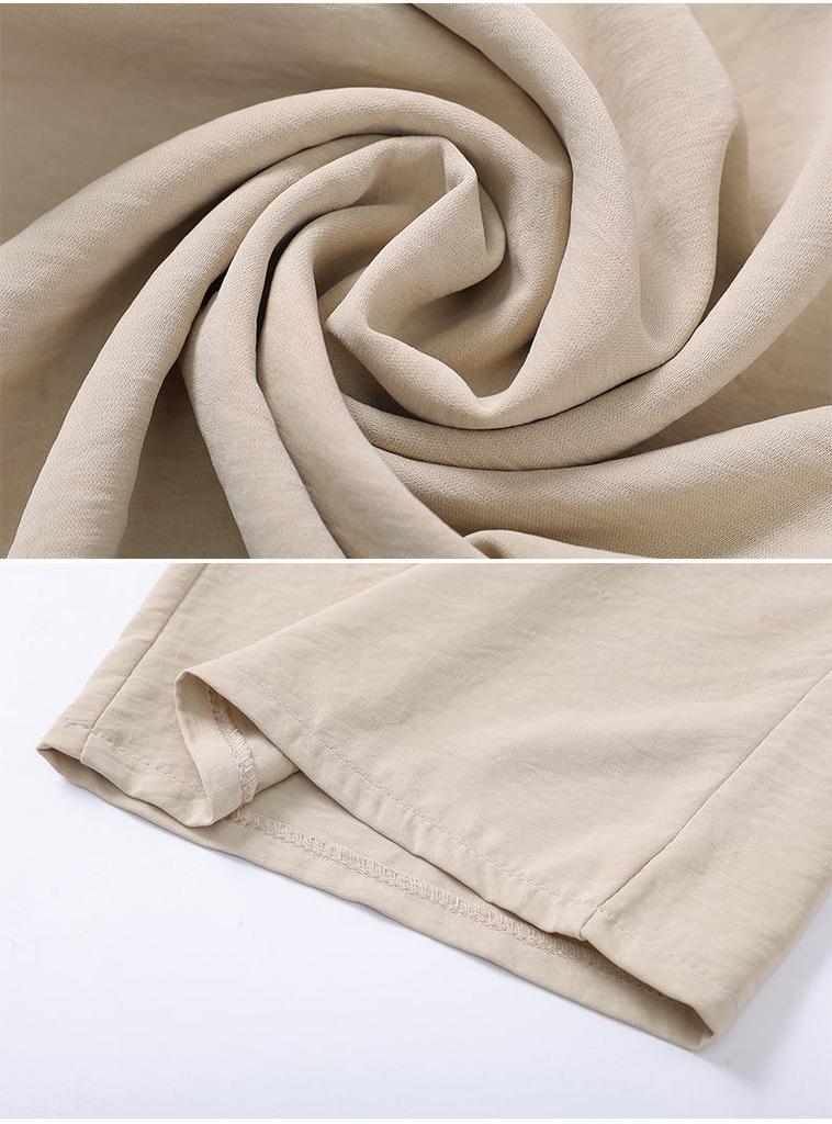 2026 New Ice Silk Mom Pants: Lightweight Summer Style, Versatile Straight-Leg, Casual Nine-Tenths Length for Middle-Aged and Elderly Women.