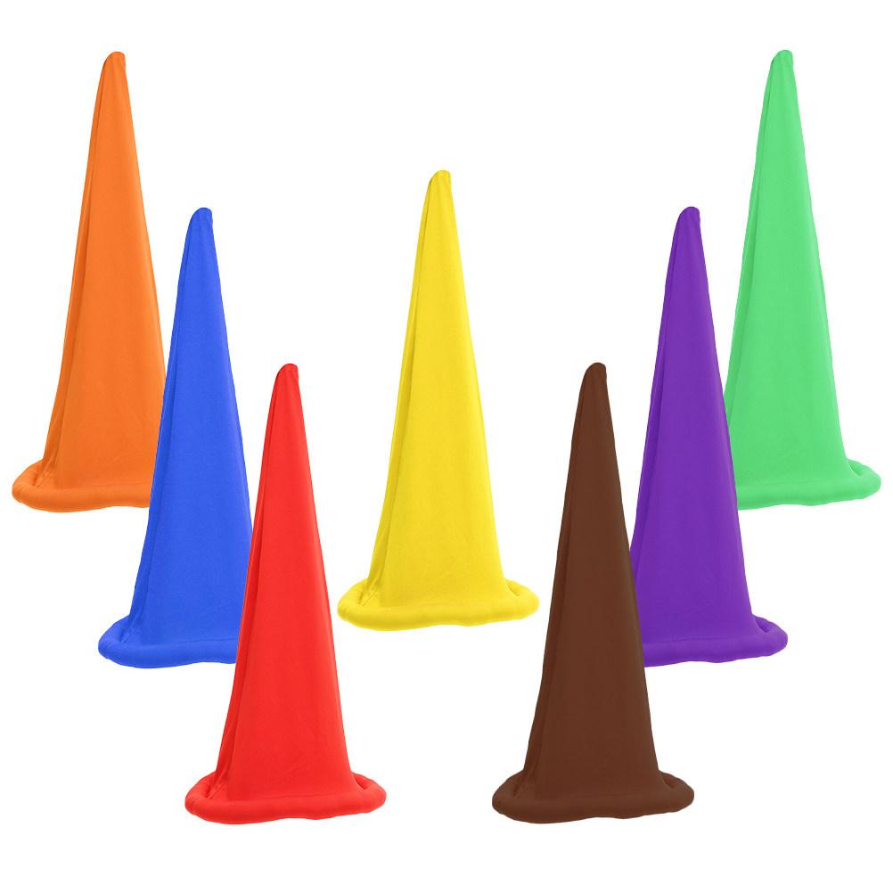 7Pcs Christmas Dwarf Hats Halloween Party Caps Gnome Hats Lightweight Cosplay Costume Props Decorative Headdress