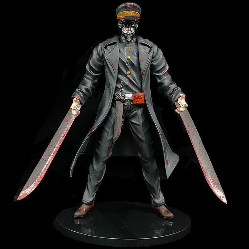 26CM Anime Chainsaw Man Denji Figur Samurai Schwert Action Figur Modell Spielzeug Geschenk Sammlung Power Chainsaw Man Figur PVC