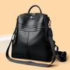 Women's Multi-functional Leather Backpack Retro Leather Shoulder Bag Large Capacity Backpack for Daily Commute and Weekend Outings and Travel