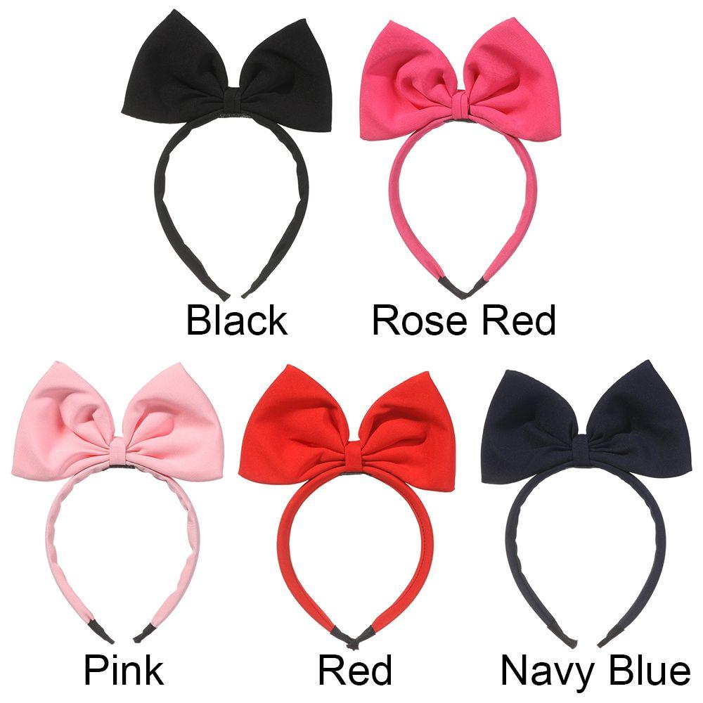 Accessories Cosplay Costume Handmade Headdress Big Bow Headband Party Decoration Bowknot Hair Bands