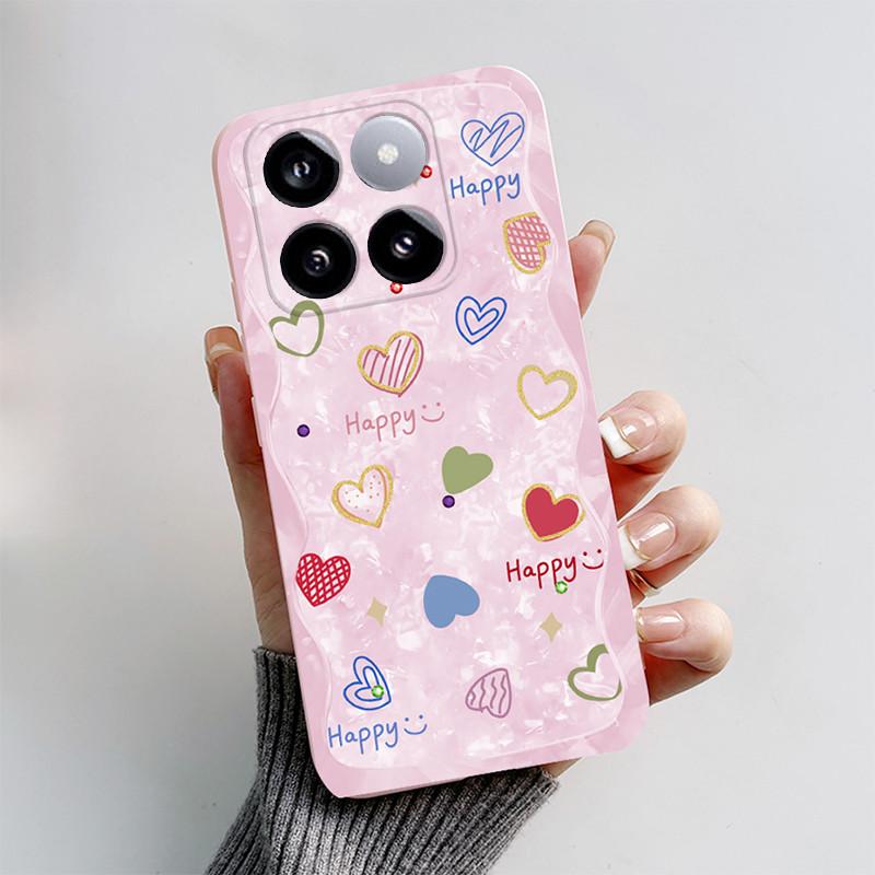

For Xiaomi Mi 14T Pro Case Cute Cartoon Cat Dog Fox Painted Cover Silicone Phone Case For Xiaomi 14T Pro 14TPro Mi14T Soft Funda Xiaomi 14T Pro