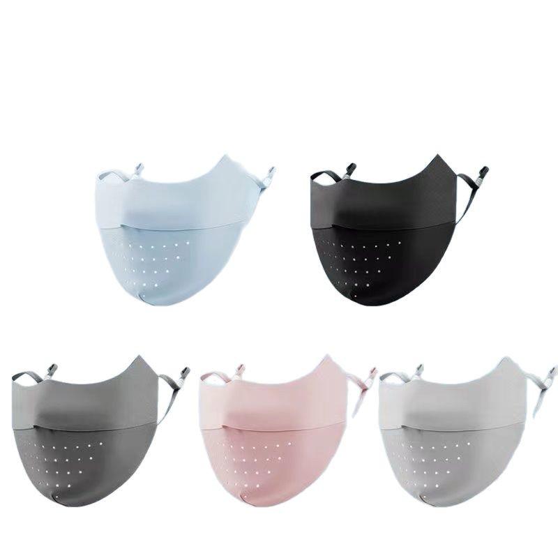 Hyaluronic Acid Ice Silk Ultraviolet-Protection Full Face Mask