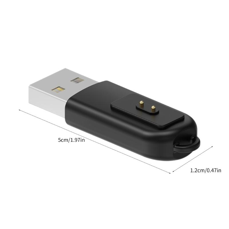 Magnetic Charging Adapter for Band 9/8 90 Degree USB Charging Connector Watch Charging Adapter Portable