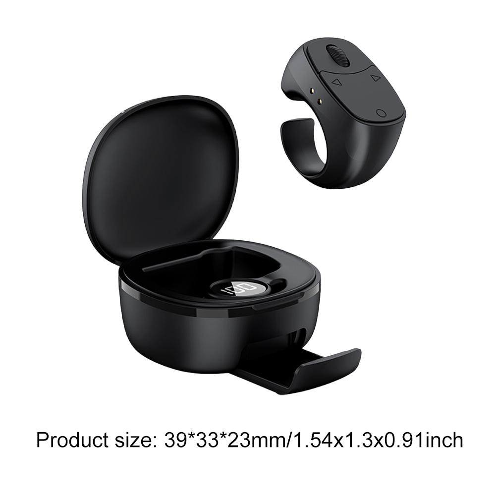 Wireless Camera Shutter Bluetooth-Compatible 5.3 Remote Control Shutter/Clicker Multi-Function Digital Display for Smartphones