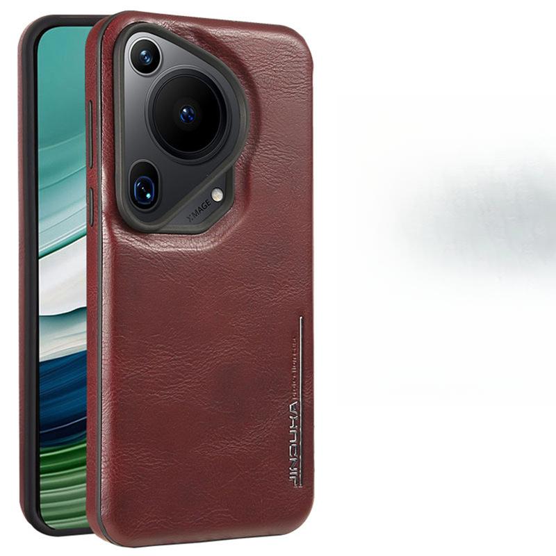 

Высококлассный P70 Всесторонний Противоударный Pro Магнитный Кожаный Чехол для Бизнесменов Подходит для Чехлов для Телефона Huawei Pura70pro+ Huawei Pura 70