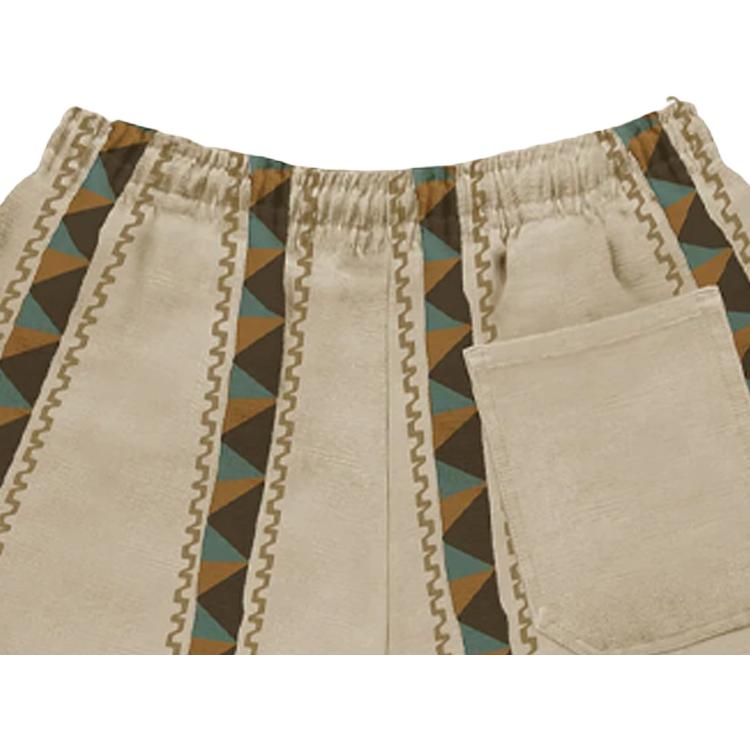 Travis Scott Casual Shorts Unisex Linen CJAM-PS05
