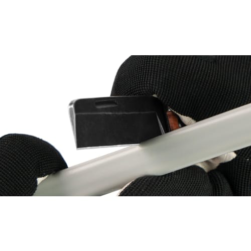 Tsunoda Electrician's Safety Knife, 72mm Blade Length, for Electrical Work, Skill Tests, Stripping, Hollow Blade, Folding, Liner Lock, EK-72