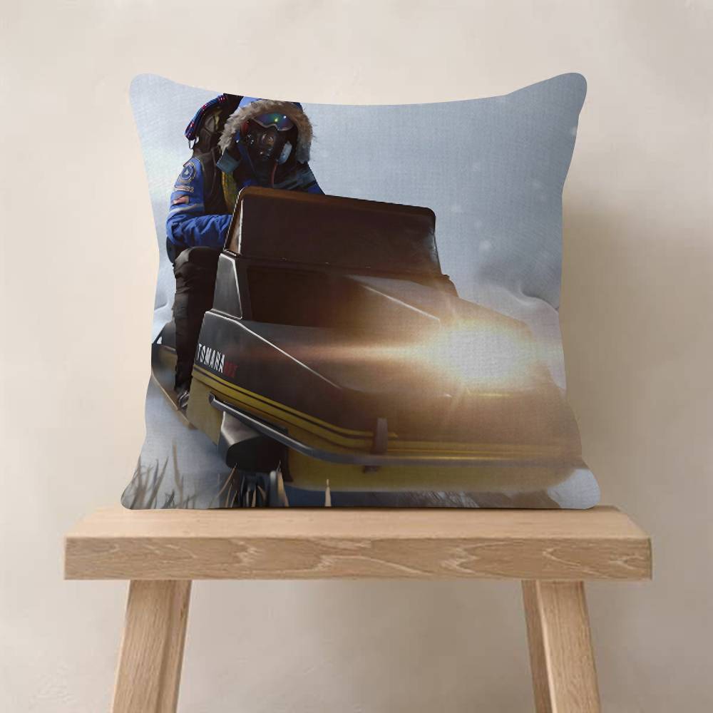 RRusts Survival Game Cushion Cover Car Throw Pillow Case For Sofa Car Christmas Gift Xcm Xcm