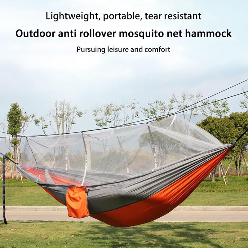 Camping Hammock With Mosquito Net Sleeping Tent Hammock Suitable Camping Hammock Outdoor Furniture For Garden