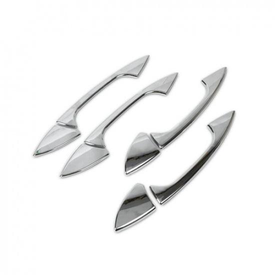 Chrome Car Door Handle Cover For Mercedes-benz E Glk Ml Cla C-class W204 W212
