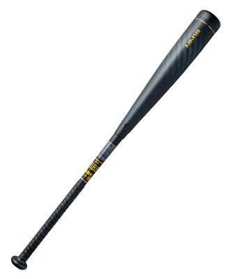 SSK Baseball Drenge Softball Bat FRP MM18 JR SBB5039 Sort x Guld 78cm Kompatibel med Drenge Baseball Leveres med speciel batkasse