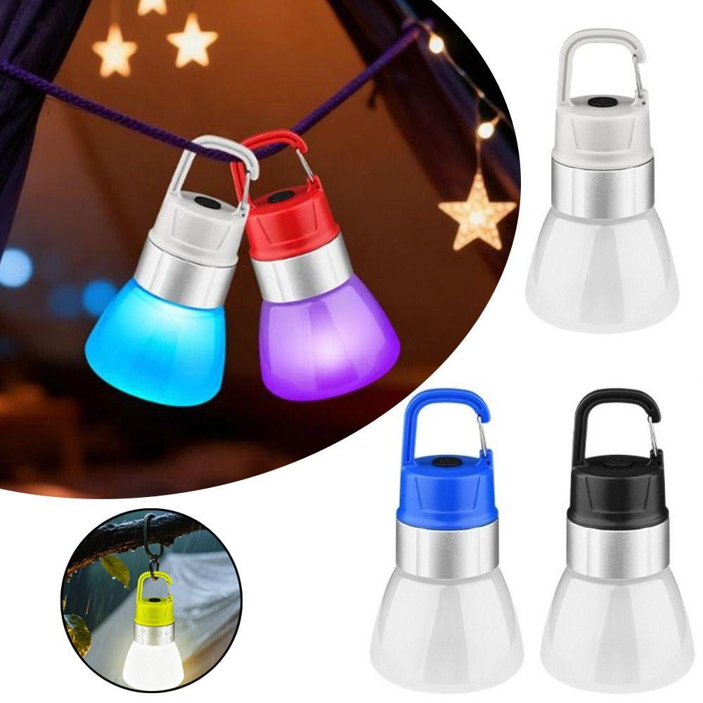 Flashlight Portable Camping Light Adjustable Modes with Hook LED Bottle Cap Light Rechargeable Emergency Lantern Outdoor Camping