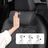 pdsh9 Car Leather Headrest Auto Interior Headrest Neck Protection Pillow For Mitsubishi L200 ASX Pajero Sport Outlander Xpander Cross