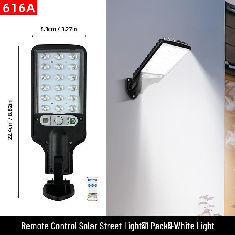 Outdoor Solar Garden Lights with Motion Sensor - LED Wall-Mounted, Ultra-Bright for Home and Street Use