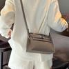 Swift erste Schicht Rindsleder Generation Kelly Umhängetasche, leichte Luxus Retro Umhängetasche, Echtleder Handtasche Tasche.