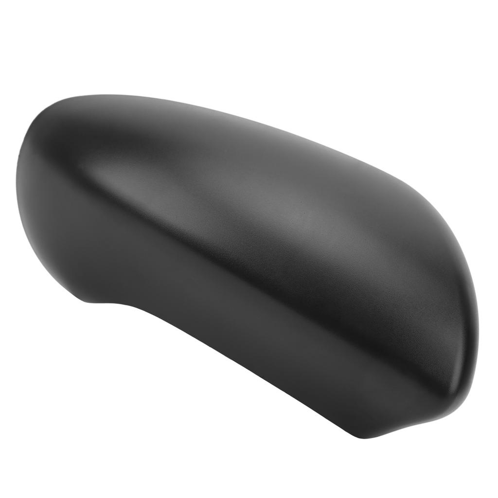 Capa do Espelho Retrovisor da Porta Lado Esquerdo Direito ABS Preto Capa da Tampa do Espelho de Asa da Porta Substituição para