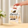 Graduation Decorations Gift Bags Black Gold Class of 2025 Grad Supplies Candy Biscuit Baking Gift Wrapping Favor Bag