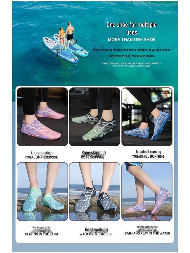 Quick-Dry Breathable Trekking, Hiking & Beach Shoes - Comfortable for Travel, Yoga, Cycling & Outdoor Activities