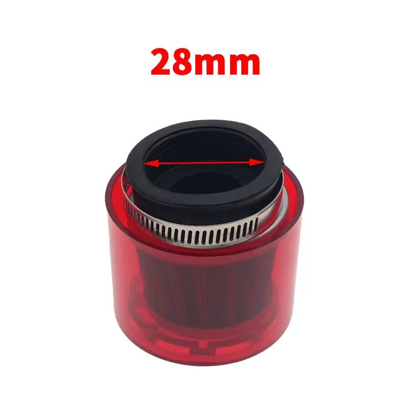 28/32/35/38/42mm Universell Blå/Röd Motorcykel Motorcykel Luftfilter Rengörare 50cc 110cc 125cc ATV PIT Dirt Bike Stänksäker
