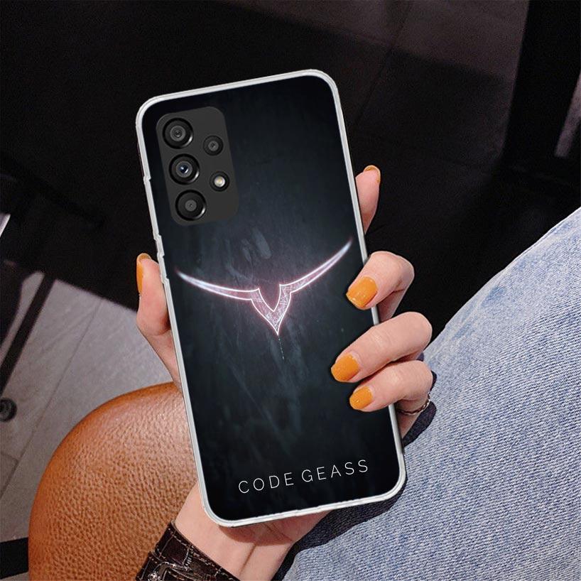 Code Geass Anime Phone Case For Samsung Galaxy A52 A32 A22 A12 A51 A31 A50S A30S A20S A10S Note 20 Ultra 10 Plus S10 A72 A71 Gal