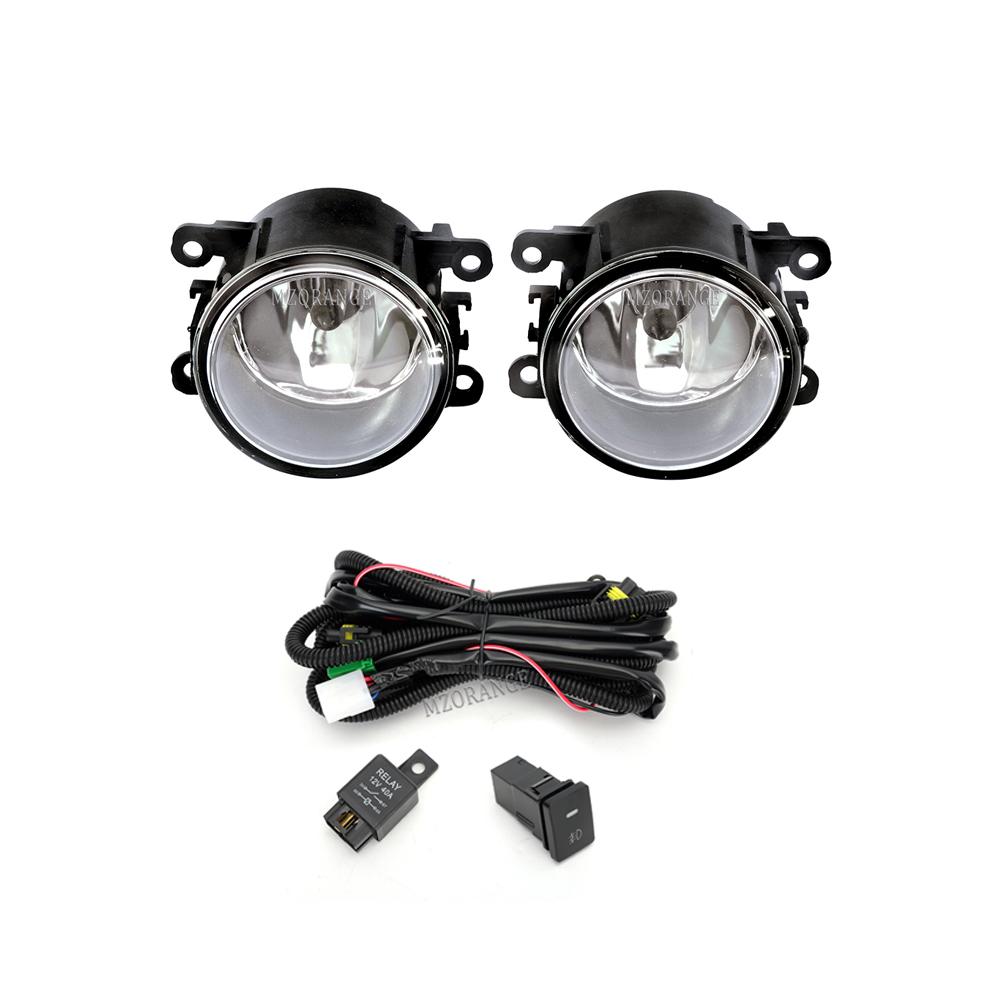 Halogen Fog Lights For Citroen C3 C4 C5 C6 C-Crosser Xsara Picasso 1999-2015 Fog Lamp Assembly Super Bright Fog Light 55W 2pcs