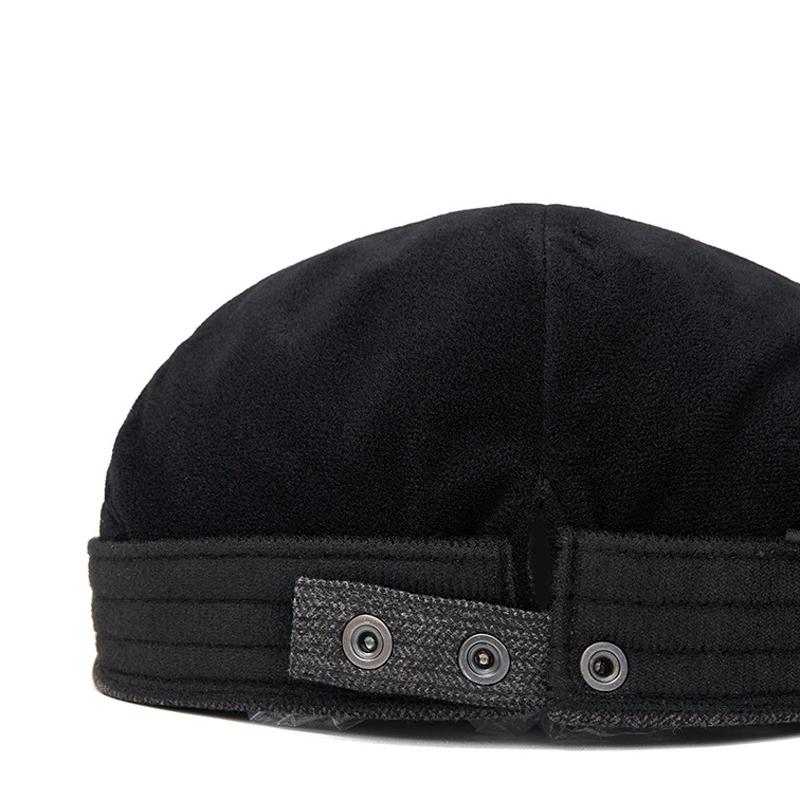 Vintage Octagonal Cap Autumn Winter Men's Warm Wool Beret Cap Painter's Cap Newsboy Cap