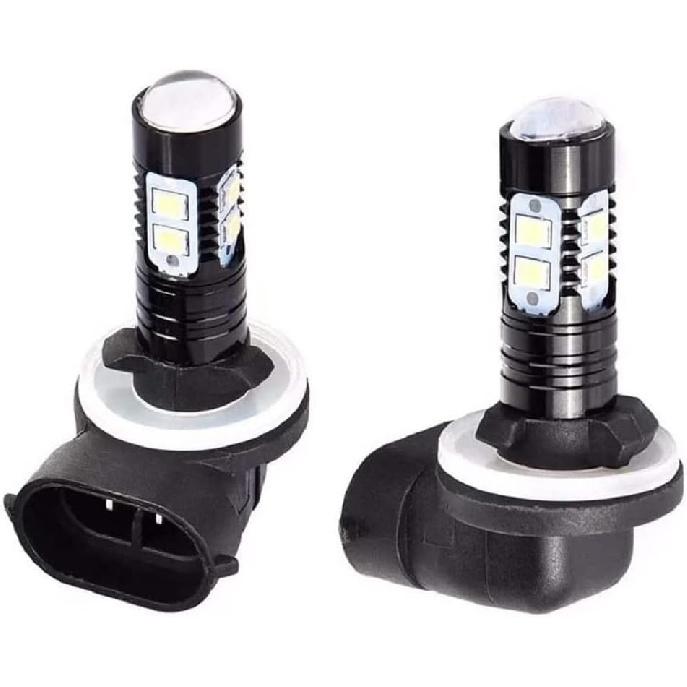 

4 Pack 50W Super Bright 881,889,862,886,894,896,898 10 LED Fog Light Bulbs 881 DRL Lights Daytime Runnig Lights,6500K Cool White