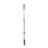 Aluminum Alloy Swimming Pool Cleaning Poles 3 Sections Retractable Handle Rod Adjustable Length Suitable for Vacuum Head