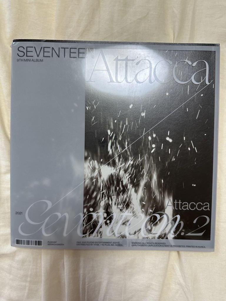 [USED] SEVENTEEN S.Coups Signed Yonton Attacca Chinese
