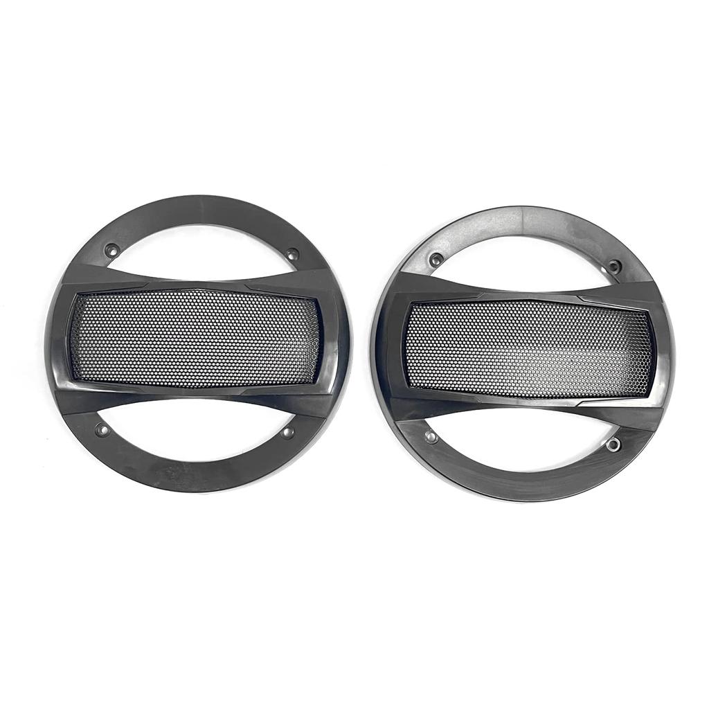 CGP Audioteile für 6,3 Zoll (16 cm) Lautsprechergitter, Set mit 2 Stück, Universelle Lautsprecherabdeckung CGP6463-G