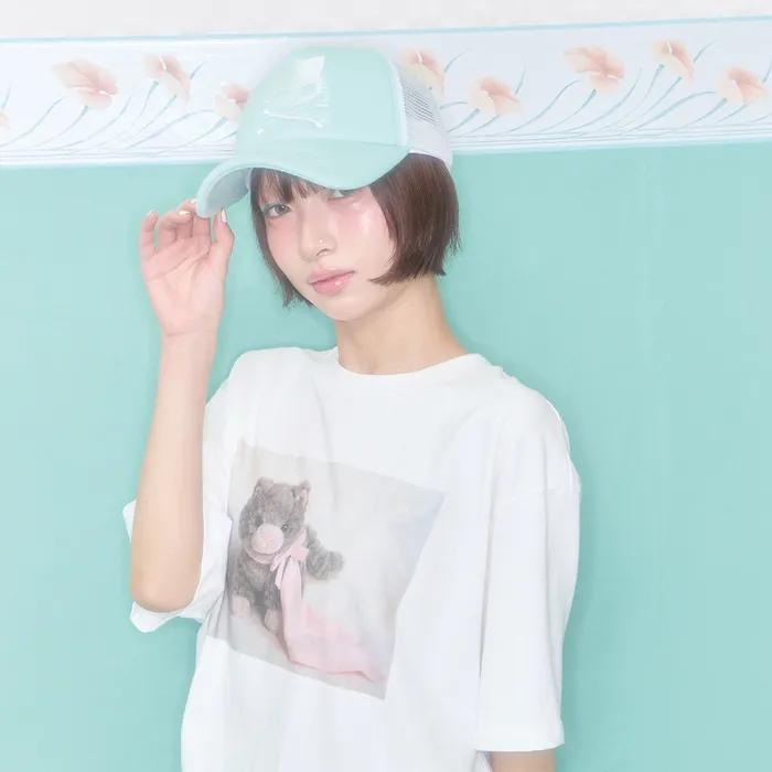 KIRI SKULL TRUCKER CAP (MINT)