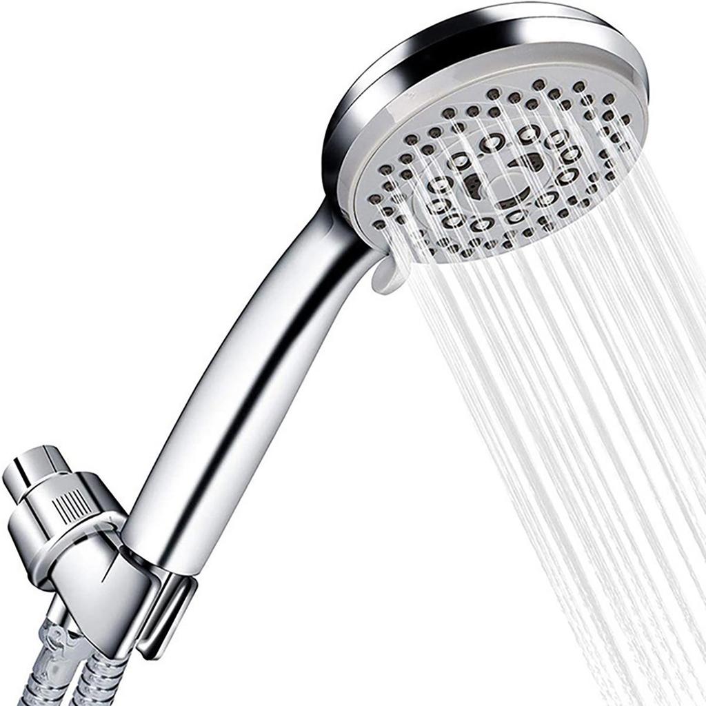 1pc - Fashionable handheld shower head - five level shower head, bathroom accessory, very suitable for home use